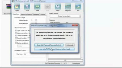 Retrieve lost Winrar Password [Download]