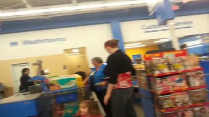 Chris & Kellie's Random Vlog - Crazy Moustache Lady!