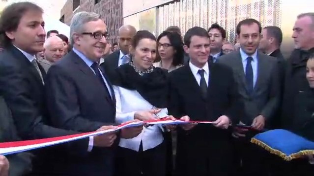 Inauguration de la médiathèque Albert-Camus