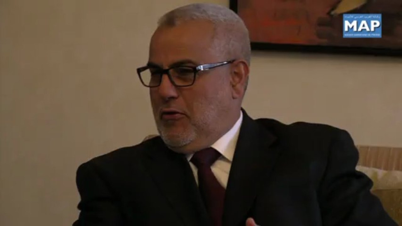 Abdelilah Benkirane s'entretient avec le président de l'association d'amitié maroco-japonaise