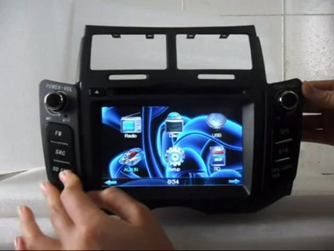 Auto Radio DVD GPS TV Bluetooth fit for toyota Yaris