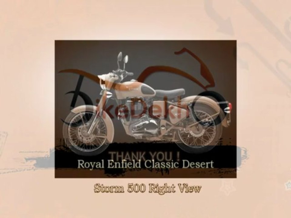 Royal Enfield Classic Desert Storm 500