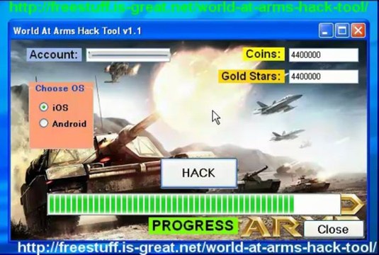 World At Arms Hack Tool / Cheats / Pirater for iOS - iPhone, iPad and Android