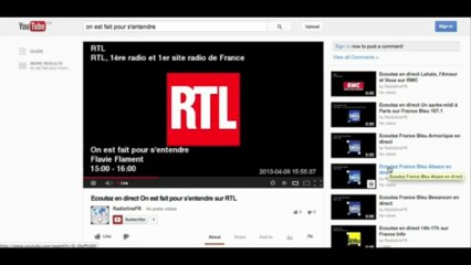 Radioline, votre émission de radio préférée en direct sur YouTube!