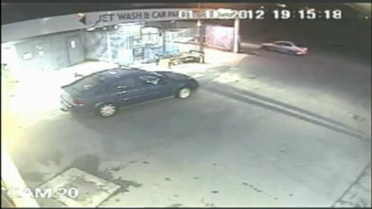 CCTV footage from night April disappeared