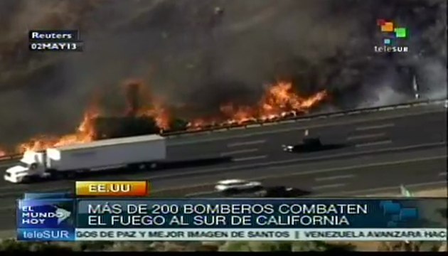 Temporada de incendios forestales azotan California