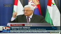 Palestina podría aceptar modificaciones territoriales