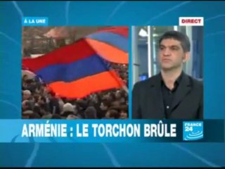 FRANCE 24 LE CONFLIT, ARMENIE, ET DU (HAUT-KARABAKH), ET LA SITUATION EN ARMENIE