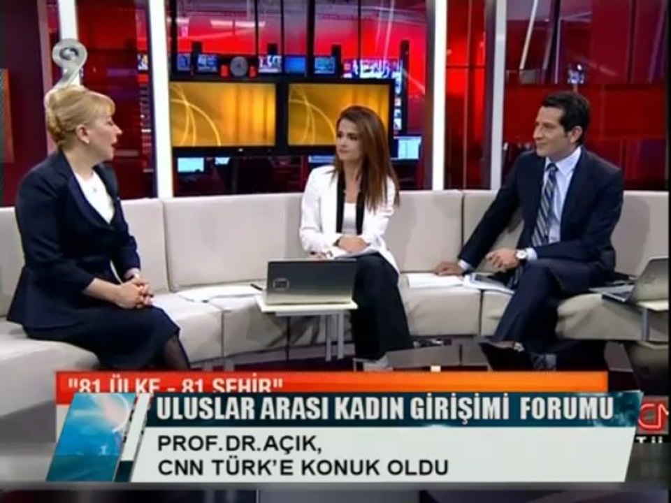 Prof. Dr. Yasemin Açık, CNNTURK'e Konuk Oldu - Kanal9