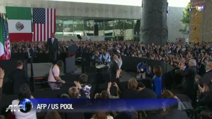 Devant des étudiants, Obama salue un "nouveau Mexique"