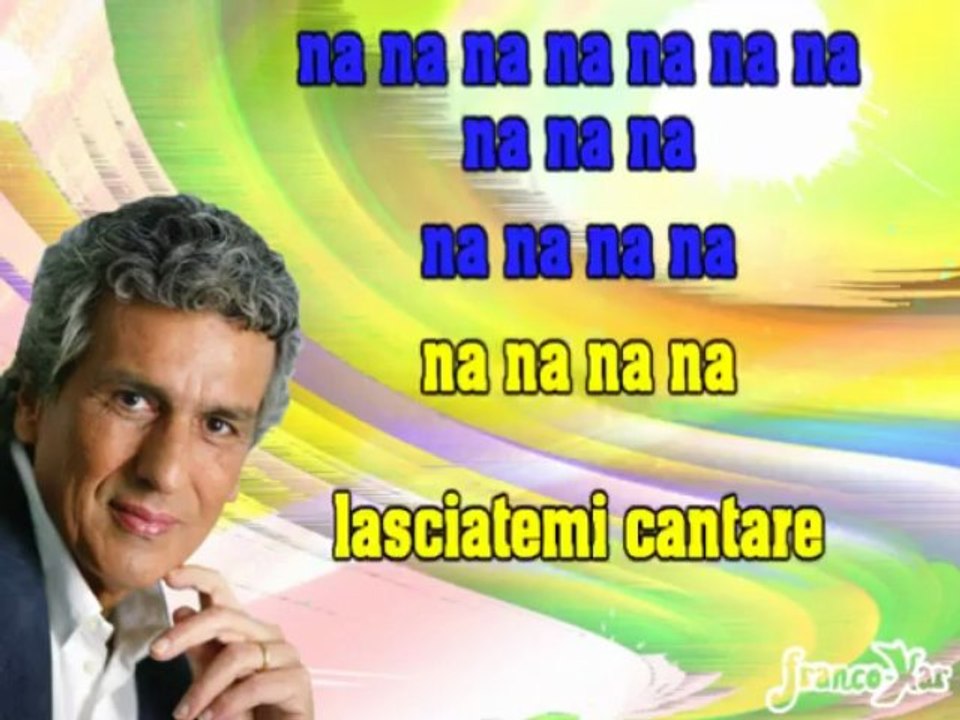 TOTO CUTUGNO - L'italiano - Karaoke