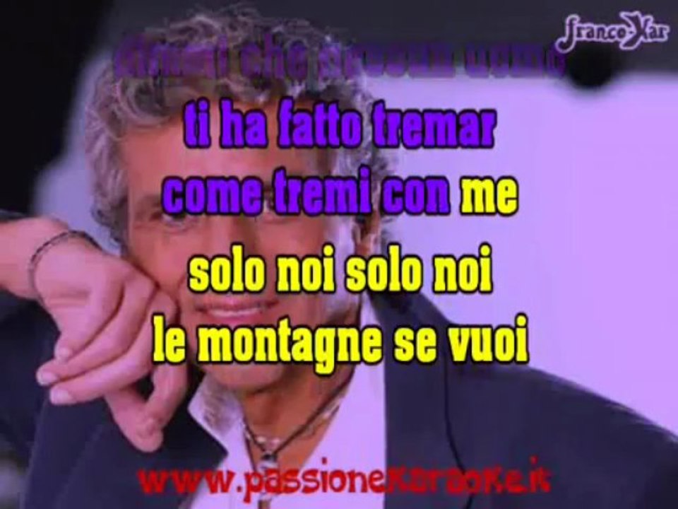 TOTO CUTUGNO - Solo noi - Karaoke