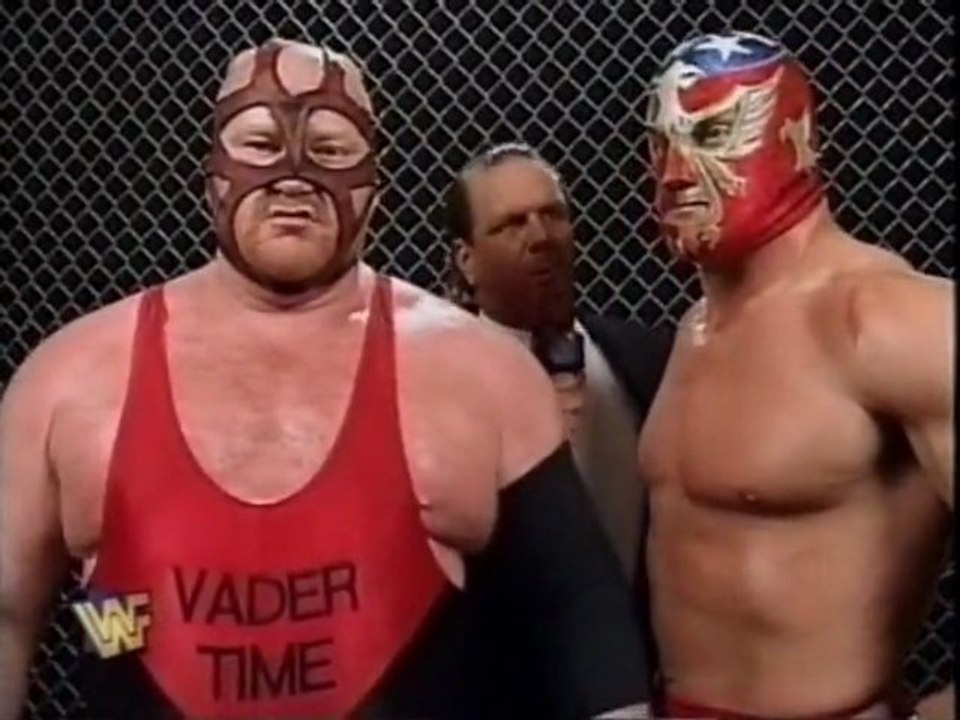 Hart Foundation VS The Patriot & Vader (German)