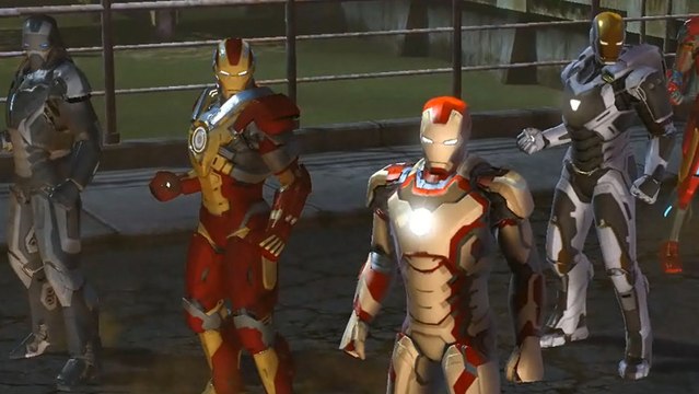 CGR Trailers - MARVEL HEROES Iron Man 3 Special Suits Trailer