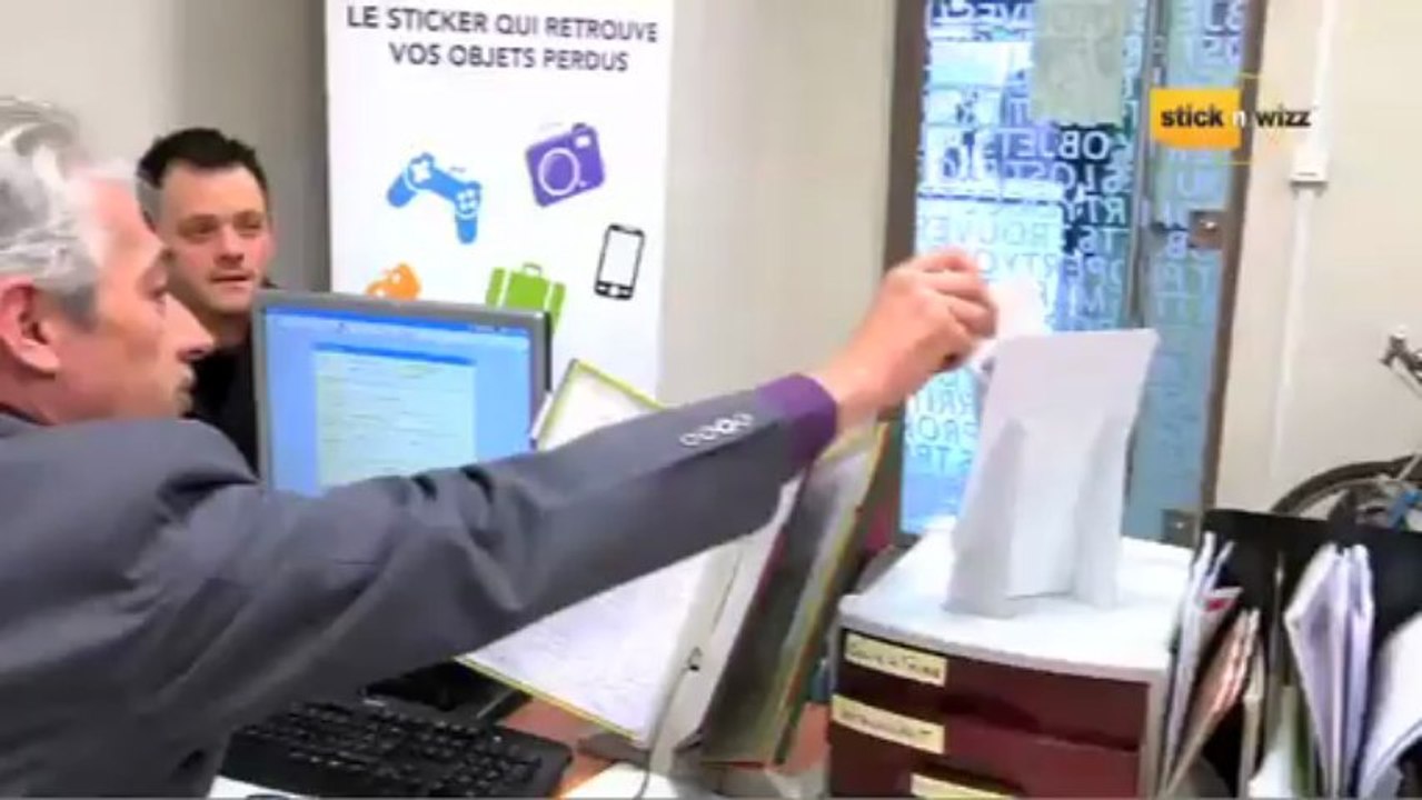 Sticknwizz aux objets trouvés de la SNCF