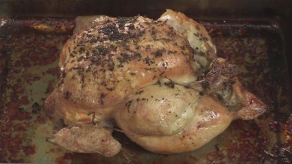 How Cook a Herby Roast Chicken