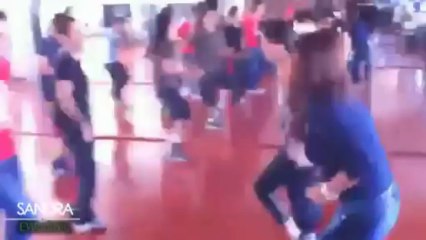 Sandra Echeverría En El Ensayo Del Show De Yuri (Video2)