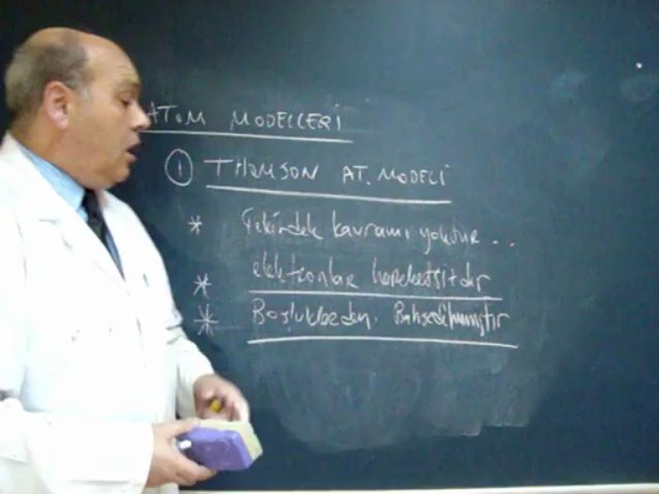 THOMSON ATOM MODELİ