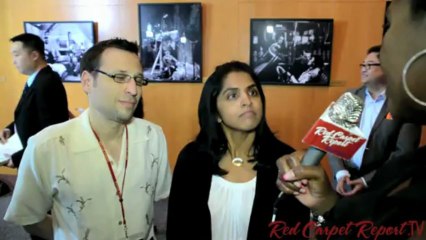 Mike Blum & Suju Vijayan at the 2013 LA Asian Pacific Film Festival #LAAPFF