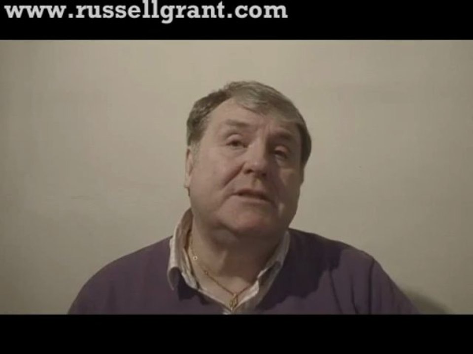 Russell Grant Video Horoscope Aquarius May Saturday 4th 2013 www.russellgrant.com