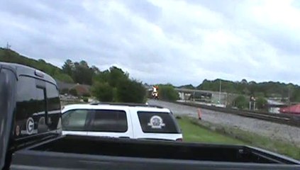 Norfolk Southern autorack train northwest through Austell Ga.