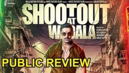Shootout at Wadala Public Review | Must Watch Movie