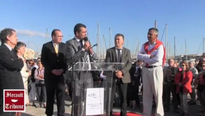 CAP D'AGDE - 2013 - INAUGURATION DE L'ESPLANADE Pierre RACINE