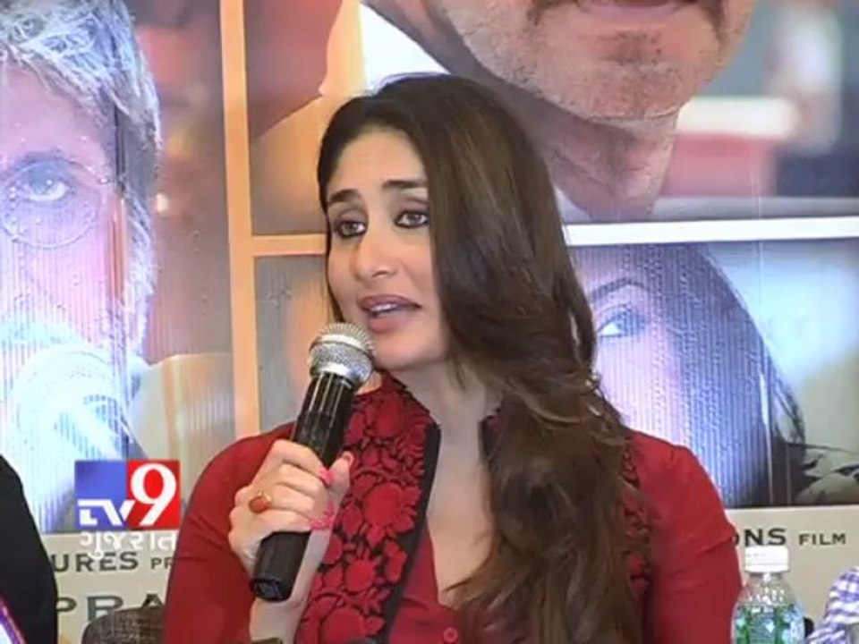 Tv9 Gujarat - Ajay & Kareena promotes Satyagraha in Ahmedabad