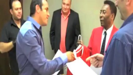 Cuauhtémoc Blanco y Pelé