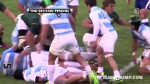 Argentina vs South Africa alleged eye-gouge and biting incidents