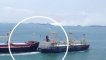 Ship crash in Singapore - Ship Accidents