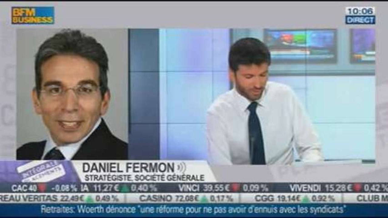 Le CAC 40 inquiète les investisseurs : Daniel Fermon dans Intégrale Placements - 28/08