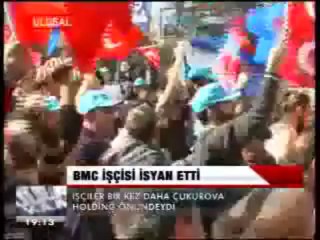 BMC İŞÇİSİ İSYAN ETTİ