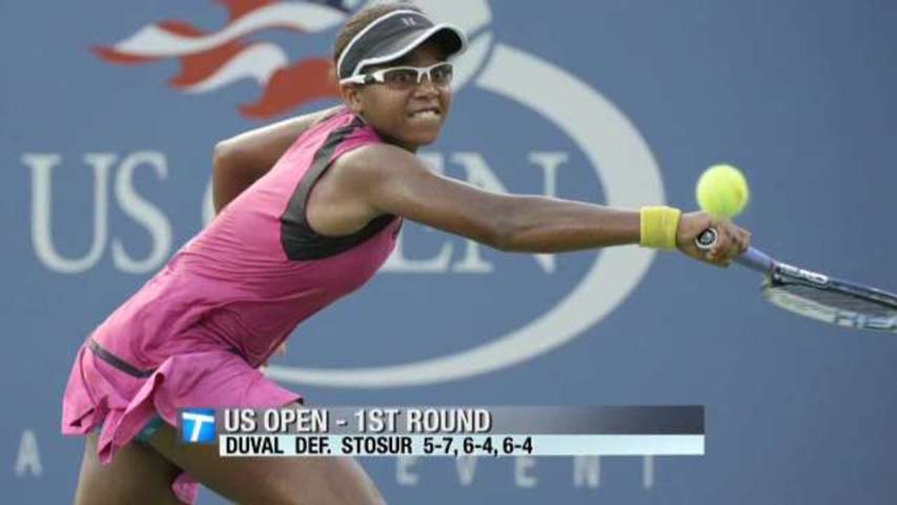 U.S. Teen Duval Upsets Stosur