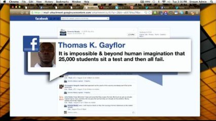 Liberians fail university exam, Kenyans say #HandsOffOurElephants