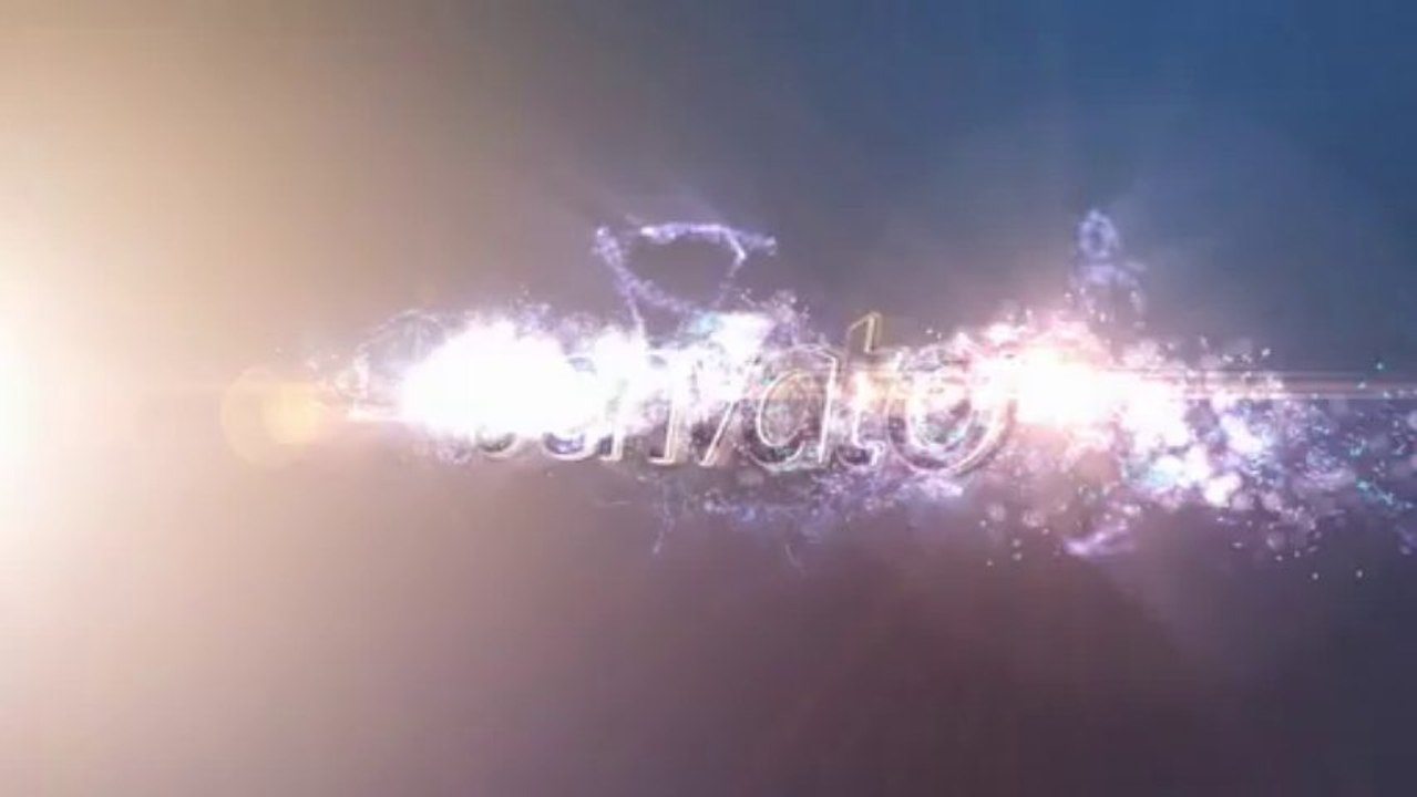 Particle Logo Animation - After Effects Template
