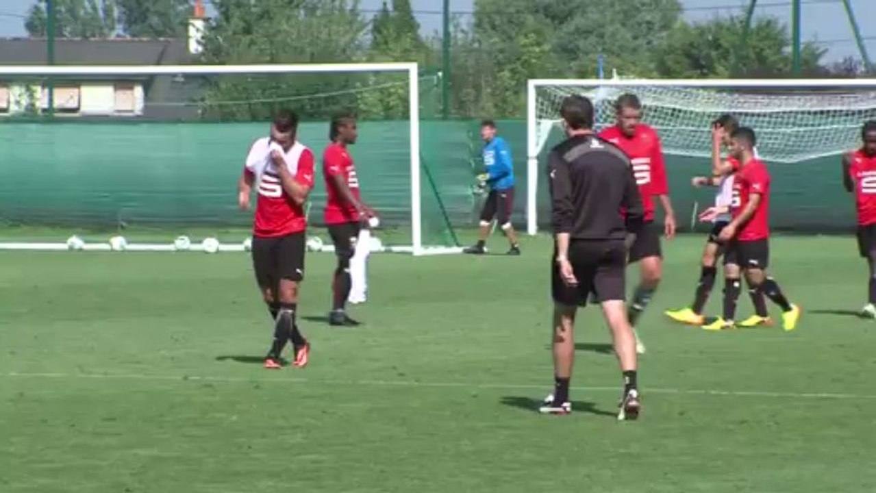 Stade Rennais F.C. : Entraînement du 28 Août 2013