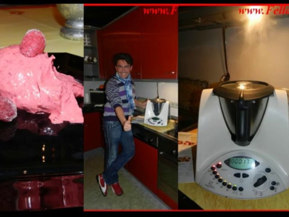 Thermomix TM 31 Mr Thermomen Matthias kocht Kassler mit Blattspinat und Kartoffeln mit Kraeutersoße