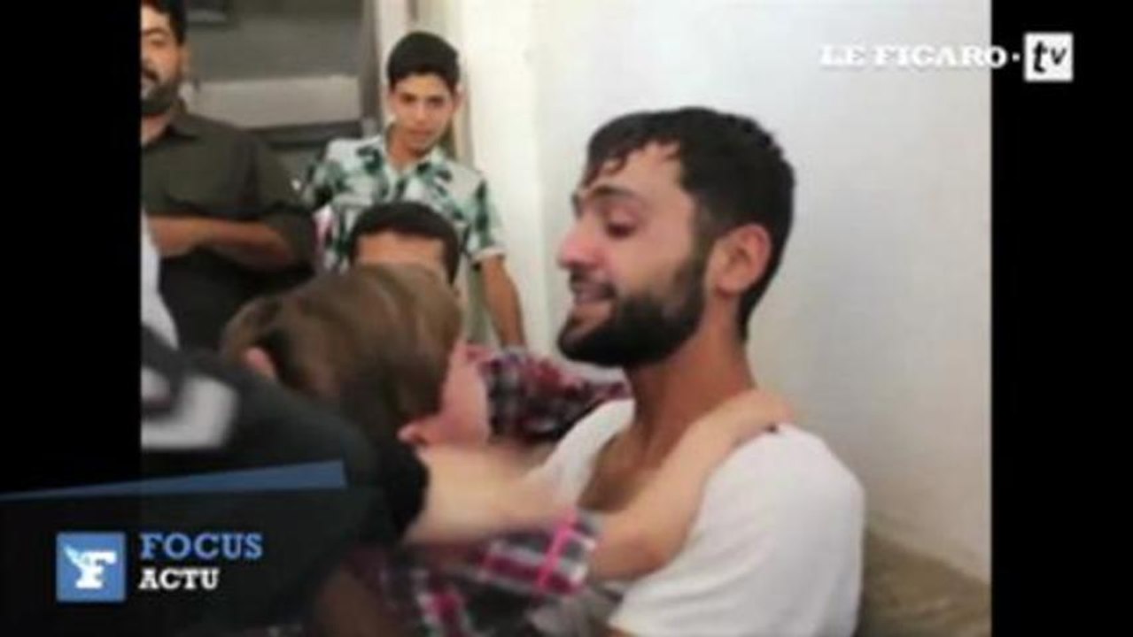 Syrie : émouvantes retrouvailles entre un père et son fils