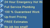 Calgary plumbers - Calgary hot tank water repair