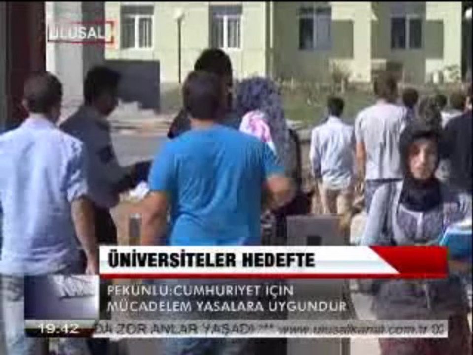 ÜNİVERSİTELER HEDEFTE