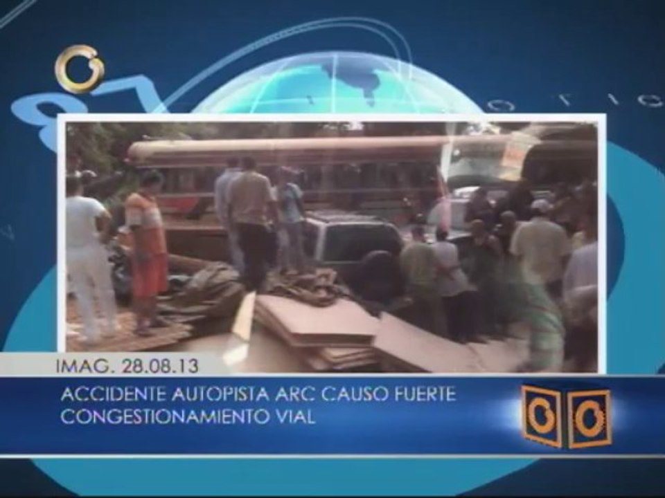 ARC cerrada en ambos sentidos tras accidente que ocasionó 5 heridos