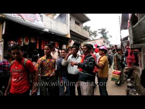 Enormous crowd at Devidhura Bagwal mela