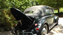 Classic VW BuGs Resto Road Trip 1954 Convertible Beetle Barn Garage Find