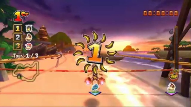 Donkey Kong : Jet Race - Grand Prix de la Jungle : Coupe Saphir (Novice)