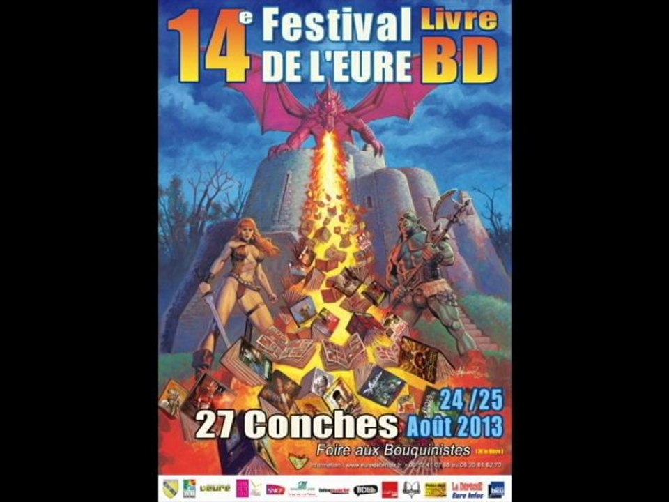 Emission France Bleu Festival de BD Conches Août 2013, le public s'exprime