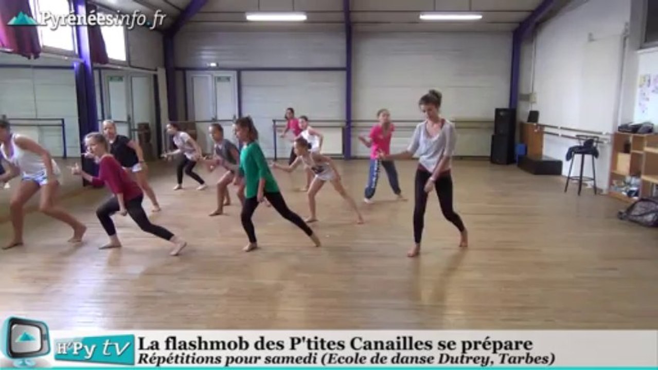 [SOUES]Préparatifs pour la FlashMob des Ptites Canailles (28 août 2013)
