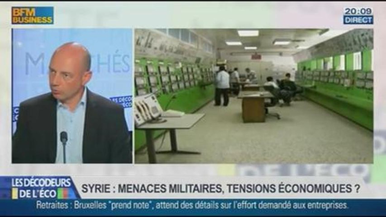 Syrie : menaces militaires, tensions économiques ? dans Les décodeurs de l'éco - 28/08 4/5