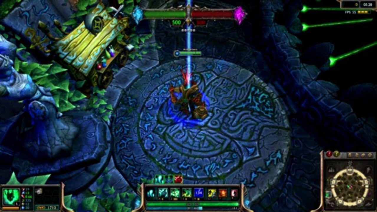 Deep Terror Thresh - Skin Spotlight League of Legends