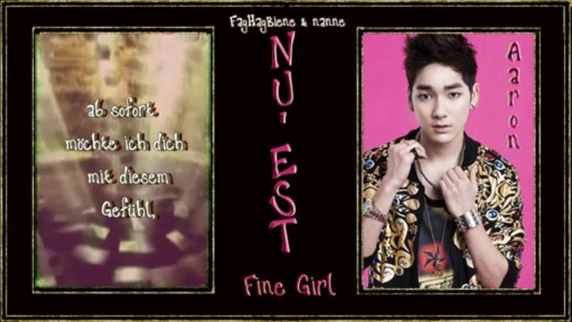 NU'EST - Fine Girl k-pop [german sub]